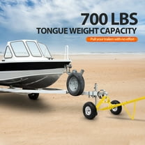 Vertlley Trailer Dolly with 10" Pneumatic Tires - 700 Lb. Maximum Capacity