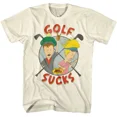 thumbnail image 2 of Beavis And Butthead Golf Sucks Men's T Shirt (Ivory, Adult3XL), 2 of 2
