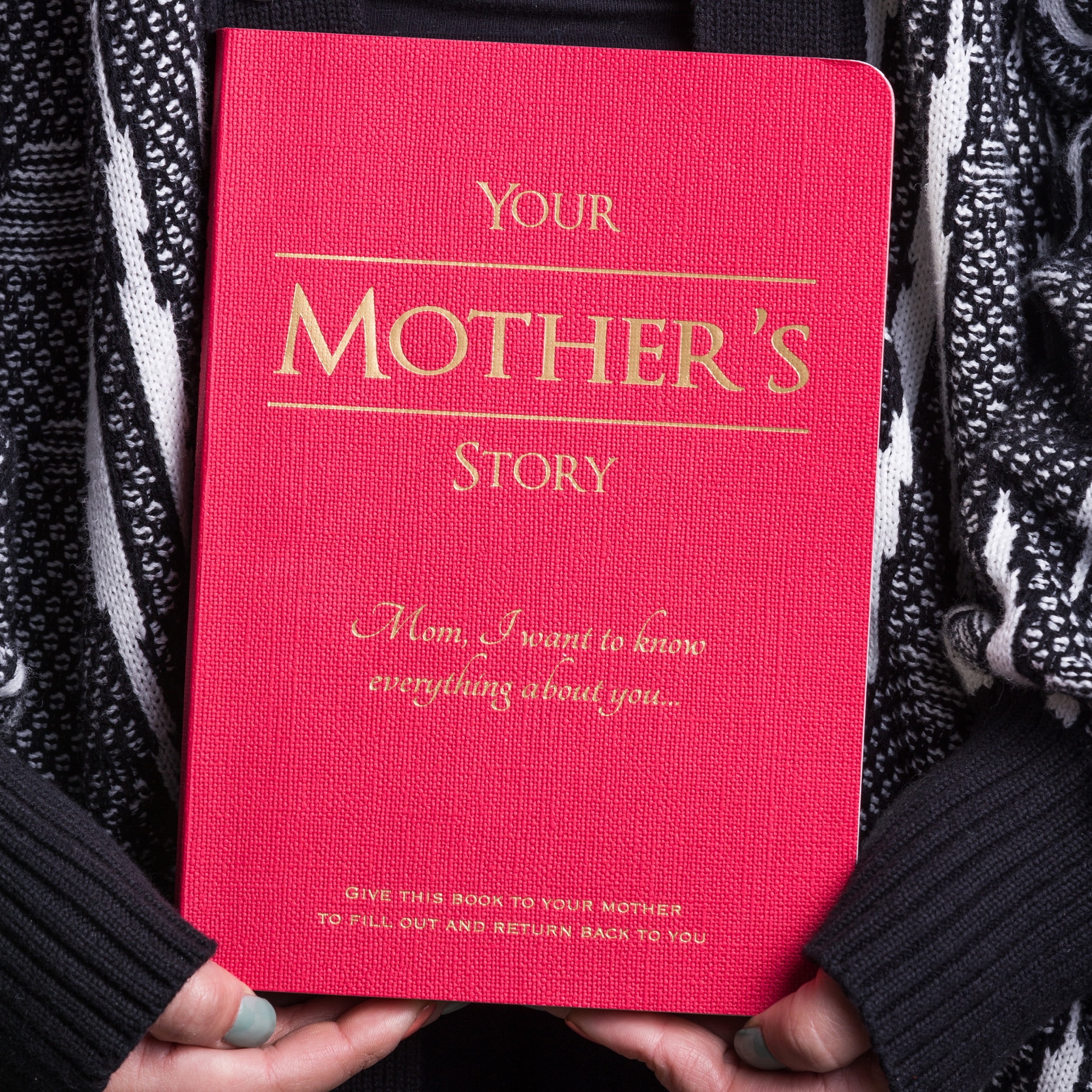 Piccadilly Your Mother's Story Guided Journal, Textured Flexi-Card Stock