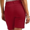 thumbnail image 6 of HXWCHs Stylish High Waisted Stretch Shorts Elegant Casual Pants with Pockets for Women Comfortable Work Outfits L, 6 of 8