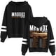 thumbnail image 2 of Maddox Batson Road To Indio Tour Logo Merch Jerséis Sin Bolsillo Barras Paralelas Manga Ropa De Calle, 2 of 6