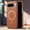 Brown, variant on Magnetic Case for Google Pixel 9 / 9 Pro with Built-in Magnetic Ring, Wireless Charging PU Leather Hard PC Bumper Slim Shockproof Protective Cover for Google Pixel 9 / 9 Pro, Brown