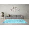 thumbnail image 3 of Ahgly Company Indoor Rectangle Persian Light Blue Traditional Area Rugs, 6' x 9', 3 of 4