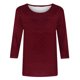 thumbnail image 5 of mfyjkho Tops Elegantes Para Mujer, Camiseta Informal, Holgada Y Elástica, Con Estampado Sin Posicionamiento, Para Mujer, Cómoda Y A La Moda. Tops Para Salir L, 5 of 5