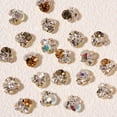 thumbnail image 4 of 16 Uds cristales planos populares 8*8MM diamantes de imitación de cristal, 4 of 5