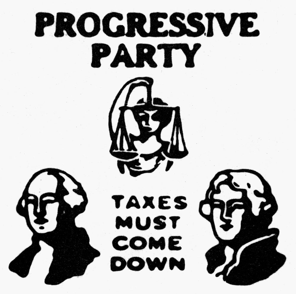 Progressive Party 1924 Nprogressive Party Campaign Symbol For Robert La