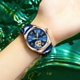 thumbnail image 4 of enjoywould Montre Étanche pour Femmes avec Calendrier Lumineux Surface Miroir Bracelet en Faux Cuir Réglable, 4 of 4