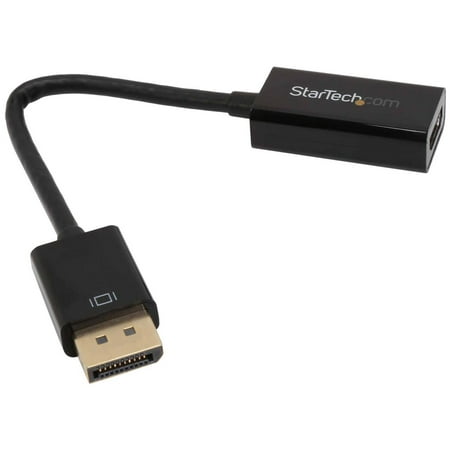 StarTech.com DP2HD4KS DisplayPort to HDMI 4K Audio / Video Converter – DisplayPort 1.2 to HDMI Active Adapter for DP-enabled Computers – 4K @ 30Hz