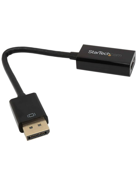 StarTech.com DP2HD4KS DisplayPort to HDMI 4K Audio / Video Converter  DisplayPort 1.2 to HDMI Active Adapter for DP-enabled Computers  4K @ 30Hz
