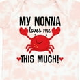 thumbnail image 4 of Inktastic Nonna Loves Me Grandson Boys or Girls Baby Bodysuit, 4 of 5