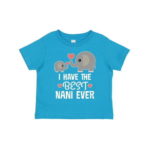 Inktastic Best Nani Ever Grandchild Boys or Girls Toddler T-Shirt