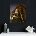 thumbnail image 4 of JRXY  Prints - Pallas and the Centaur Poster - Renaissance Art Prints - Abstract Oil Painting Reproduction Romantic Decor for Living Room Bedroom Office 16x20 in, 4 of 4