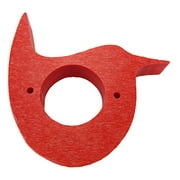JCs Wildlife Recycled Poly Wren Portal Cover / Birdhouse Predator Guard (Red)