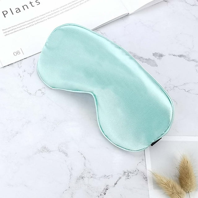 CEHVOM Sleep Mask Silk Blackouted Soft Travel Mask with Adjustable Strap Sleep Eye Mask