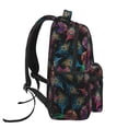 thumbnail image 3 of Disketp Feathers And Butterflies Backpack for Men and Women - Lightweight Backpack Classical with Multi-pockets Casual Daypack for College Workplace Travel, 3 of 5