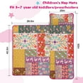 thumbnail image 5 of Pioneer Flower Floral Print Pattern Toddler Nap Mats for Kids Preschool,Sleeping Mat Bag or Kids,Toddler Sleeping Bag,Toddler Nap Mat or Daycare, 5 of 6
