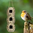 thumbnail image 4 of Walbest Hand-Woven Eco-Friendly Birds Cages Nest Roosting, Grass Bird Hut, Hanging Bird House, Cozy Resting Place, 100% Natural Fiber, Ideal for Birds, Provides shelter from Cold Weather, 4 of 7