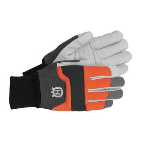 OEM High Visibility Husqvarna Reflective Chainsaw Glove Cut Resistant Protection - Size (Best Chainsaw Protective Gloves)
