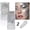 White, variant on Holographic Glitter Stick for Face & Body,Long-Lasting Waterproof Makeup with Colorful Sequins,Festival & Party Shimmer,6 Shades
