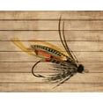 thumbnail image 2 of Allen, Kimberly 14x12 Black Ornate Wood Framed with Double Matting Museum Art Print Titled - Fly Fishing 3, 2 of 4