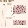 thumbnail image 4 of FORMRS Women Crossbody Purse with Chain Strap Vegan Leather Shoulder Handbag, Cherries Pattern, 4 of 7
