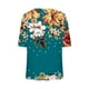 thumbnail image 3 of Camisetas de Manga Corta con Cuello en V Impresas, Camisetas Ligeras Y Elegantes con Cuello en V de las Mujeres, 3 of 5