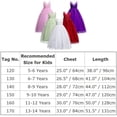 thumbnail image 4 of IBTOM CASTLE Little Big Girls Flower Tulle Dress Princess Pageant Birthday Party Wedding Formal Floor Length Long Dance Evening Maxi Gown 9-10 Years Peach Pink, 4 of 8