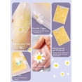 thumbnail image 3 of 100 Pack Clothes Packaging Bags for Shipping, 10x13'' Frosted Zipper Bag for Clothing Storage, 3 Mil Thickened Plastic Frosted Bags with Vent Holes, Daisy Printed (M), 3 of 5