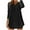 Black, variant on Mgmyaa Hoodies for Women Casual Long Sleeve Round Neck Hooded Shirt Summer Fall Loose Tee Shirts Blouse