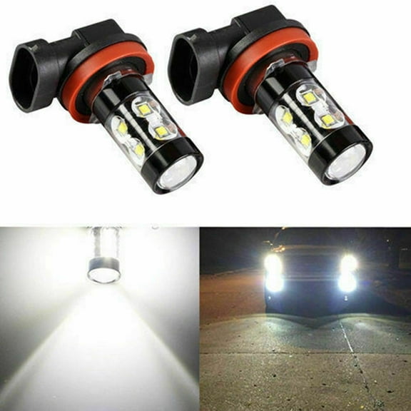 H16 H11 6000K 50W Cree LED Fog Lights Lamp For 2009-2016 Toyota Corolla