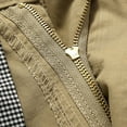 thumbnail image 3 of RYRJJ Mens Classic Work Cargo Shorts Cotton Twill Outdoor Lightweight Hiking Travel Shorts with 4 Pockets Big & Tall Size(Khaki,6XL), 3 of 9