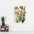 thumbnail image 2 of Ernst Haeckel Inspired Vintage Botanical Plant Study Modern Watercolour Painting Illustration Extra Large XL Wall Art Poster Print, 2 of 3