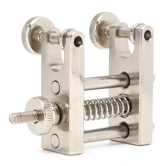 Violin Edge Clamp, Professional Violin Luthier Tools Clamp Easy To Use Edge With Double Guide Rod For Cello Mounting Head For Viola