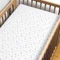 thumbnail image 2 of George Baby Organic Cotton Crib Sheets (2 Count), 2 of 5