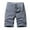 Gray, variant on gakvov Cargo Pants For Men Cargo Pants For Men Cotton Loose Fit Zipper Button Multi-Pocket Cropped Pants Straight Leg Pants Outdoor Tooling Short Pants