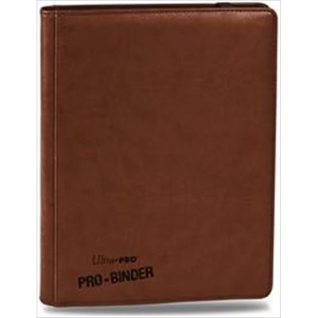 9-Pocket Premium PRO-Binder Brown