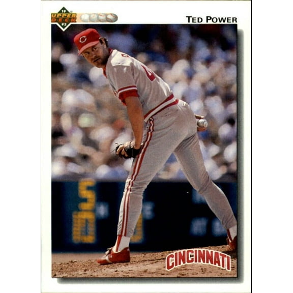 Ted Power 1992 Upper Deck MLB #680 Baseball Card Cincinnati Reds