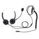 thumbnail image 1 of Auriculares cristalinos del centro de llamadas con cancelación de ruido de las auriculares del centro de llamadas RJ9 con uso cómodo, 1 of 9