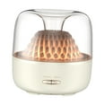 thumbnail image 1 of Humidificador de aire de 200 ml, difusor de aroma silencioso con 2 modos de pulverización y control remoto con Beige, 1 of 9