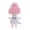Pink, variant on YIFAEUX Mushroom Plush Toy Cartoon Stuffed Animal Soft Huggable Pillow Adorable Smiling Cushion for Kids & Collectors