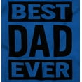 thumbnail image 2 of Cool Best Dad Ever Father's Day Men's Big & Tall Long Sleeve Graphic Tee Brisco Brands 2X, 2 of 5