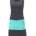 thumbnail image 3 of FashionOutfit Women's Casual Soft Stretch Bold Striped Sleeveless Maxi Dress Made in USA, 3 of 4