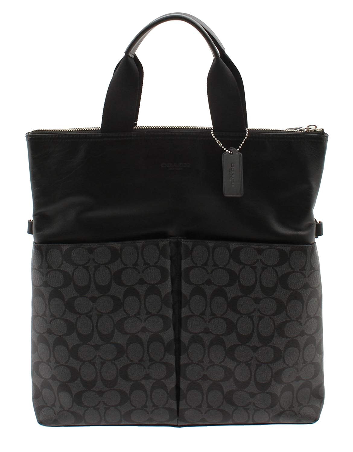 coach mens foldover tote