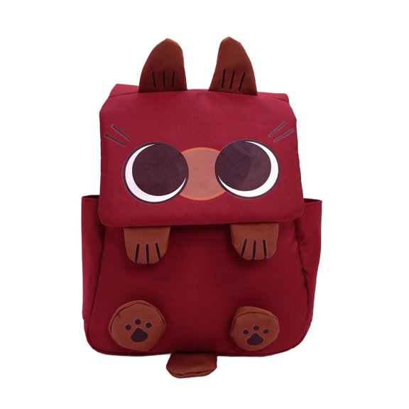 Unique Cat Design Travel Backpack Large Capacity Artistic Rucksack Aesthetic Daypack