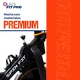 thumbnail image 3 of Bicicleta Fija de Spinning para Cardio y Fitness Quick Fit Pro Resistencia Ajustable Roja, 3 of 8