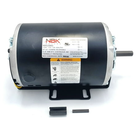 GF2054 Fan Motor (Self Cooled) 115V, 1/2Hp, 1725 Rpm | Exact Fit Replacement for Ao Smith GF2054| Sharptek Supply OEM