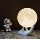 thumbnail image 2 of Lámpara de luna Luz de luna Luz nocturna para niños Regalo para mujeres Carga USB y control táctil Brillo Impreso en 3D Lámpara lunar blanca cálida y fría (lámpara de luna de 3,5 pulgadas con soporte) Adepaton  XMWJ123-1, 2 of 7