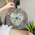 thumbnail image 5 of HELLHERO Dragonfly Mandala Style Teapot Dust Cover Dust Proof Keep Warm for Creative Gifts, 5 of 8