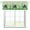 Trèfle, variante sur Cantonnière à Fleurs Jaunes Souci pour Fenêtres, Poche pour Tringle, Cantonnière Drapée, Habillages de Fenêtre, 1 Panneau, Courts Rideaux pour Fenêtres de Cuisine, Salle de Bain, Chambre, 54 x 18 Pouces