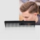 thumbnail image 5 of Peine de pelo Vintage, dientes anchos, peinado hacia atrás, peine de peluquería profesional, peines para peinar el cabello para hombres, 5 of 7